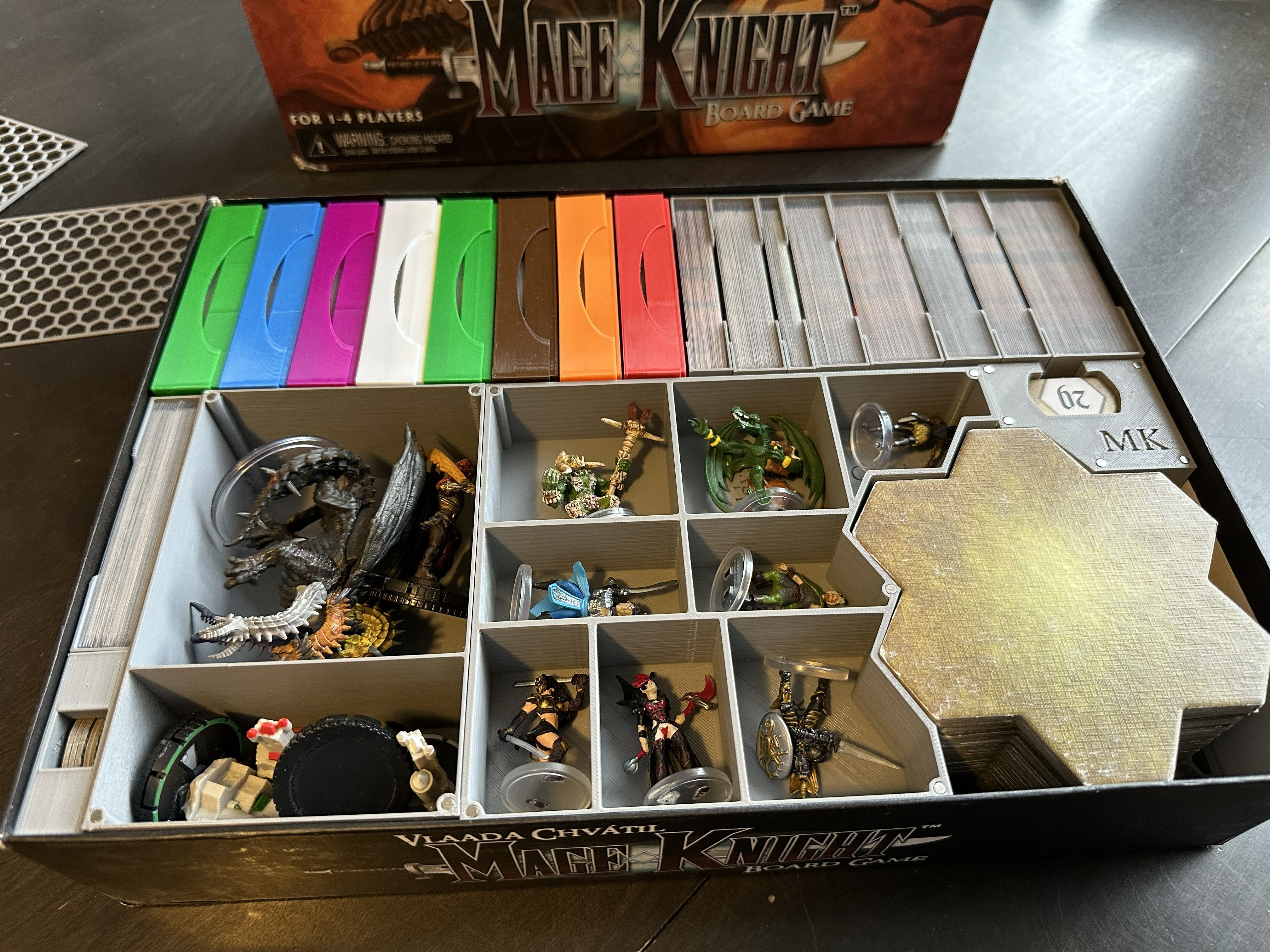 3D Insert in Original Box | Mage Knight: The Apocalypse Dragon