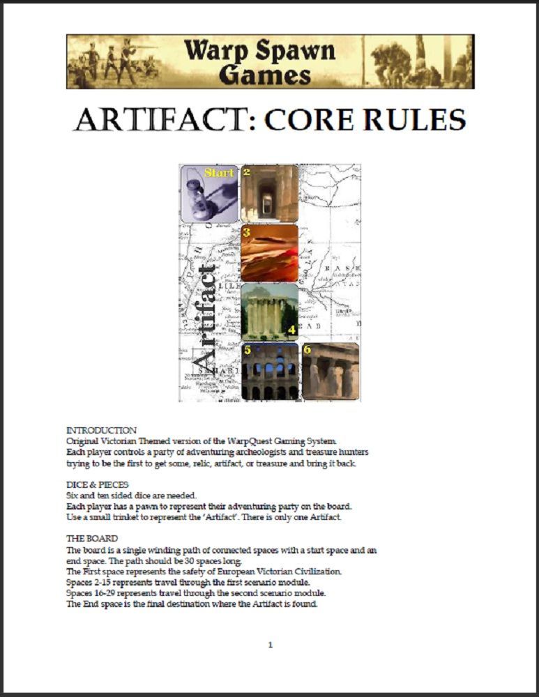Artifact Core Rules doboz