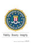 RPG Item: FBI: Fidelity - Bravery - Integrity