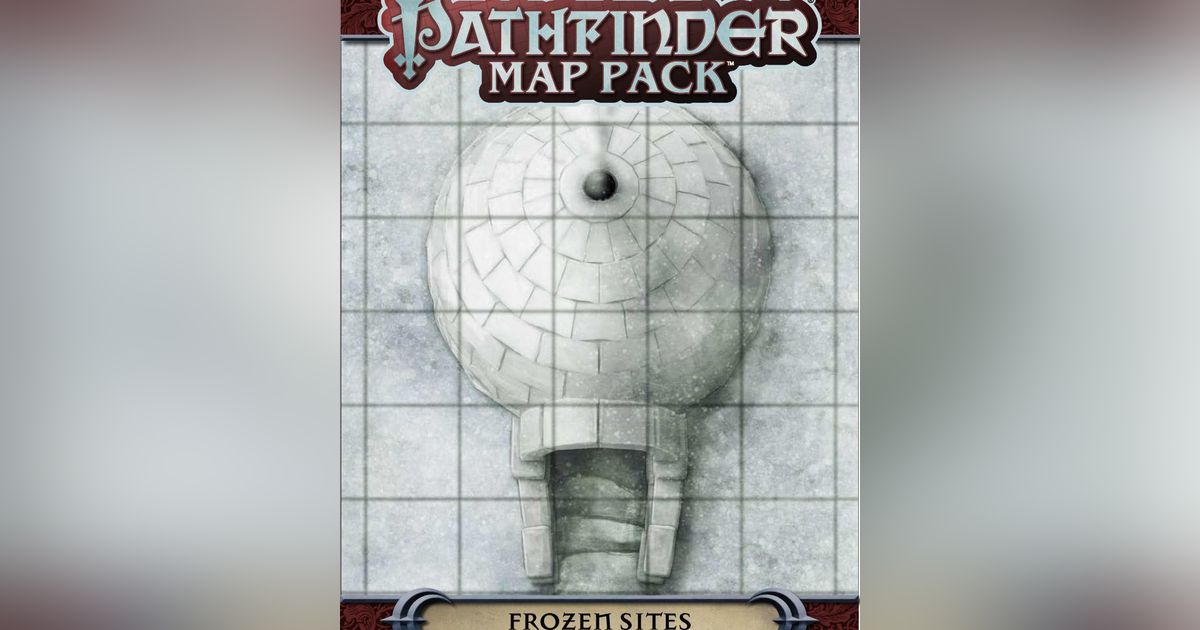 Pathfinder Map Pack: Frozen Sites | RPG Item | BoardGameGeek