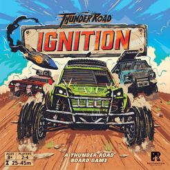 Thunder Road Ignition standalone post-apocalyptic board game for 2-4 players - official Restoration Games cover