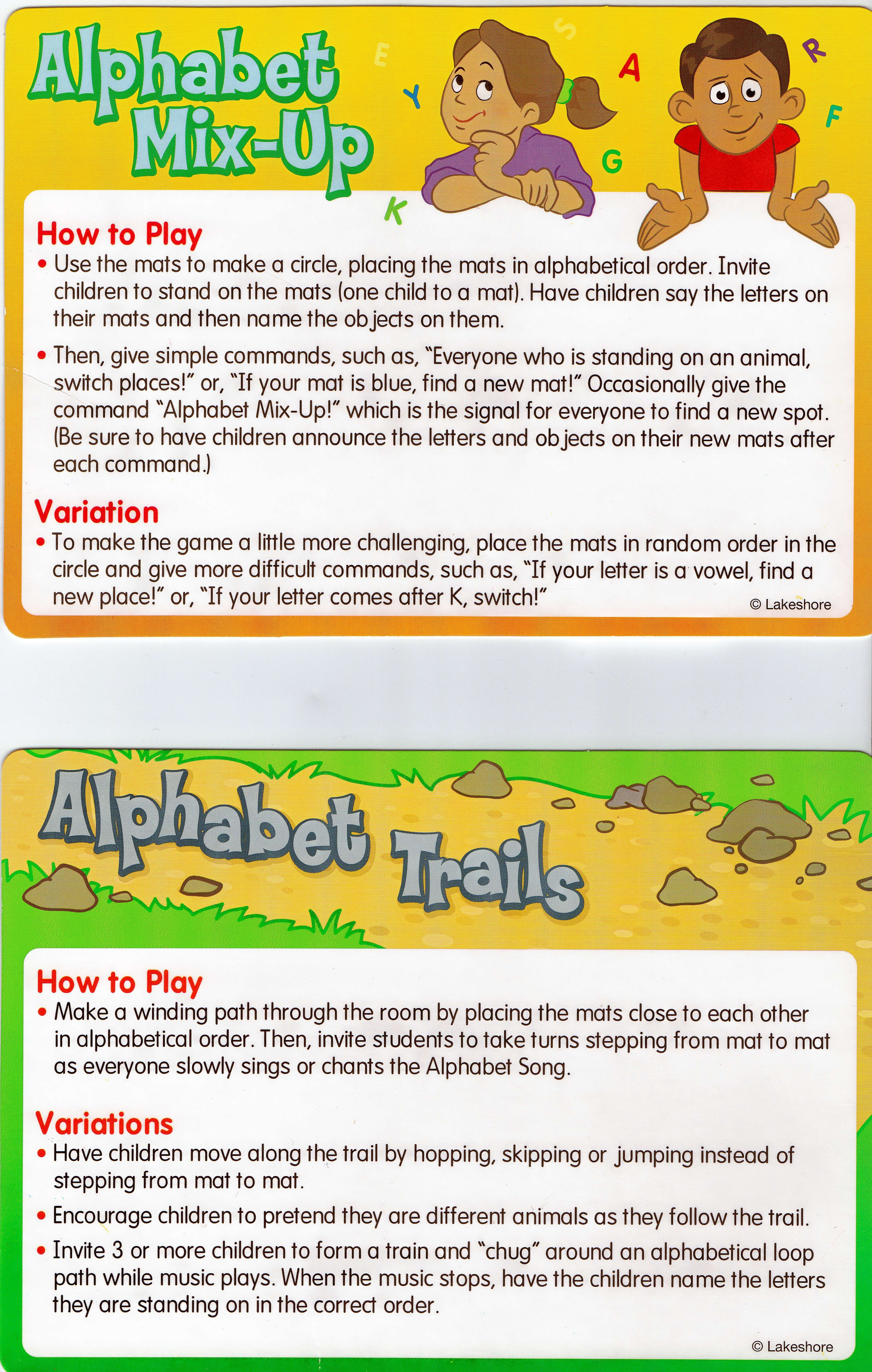 Coperta Alphabet Game