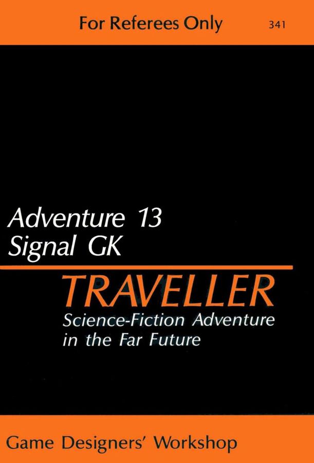 Image - Adventure 13: Signal GK, cover