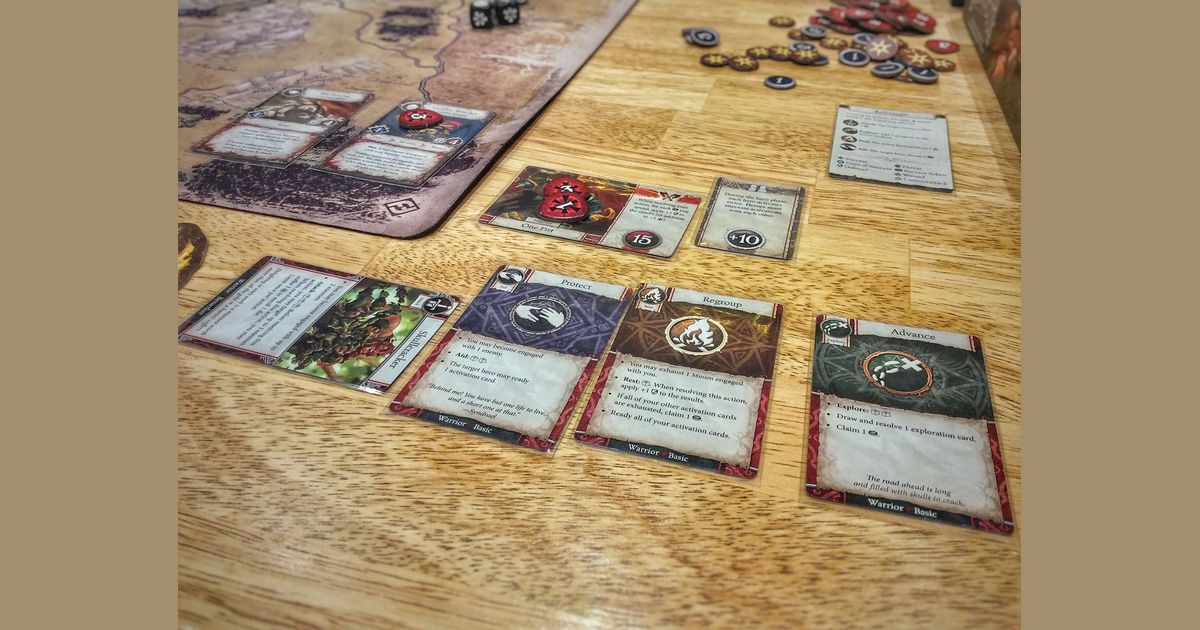 Heroes of Terrinoth First Impressions outoftheshrink BoardGameGeek