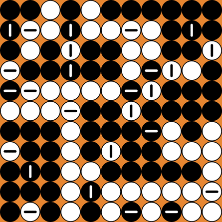 Sample 9x9 Rumbo game | Rumbo