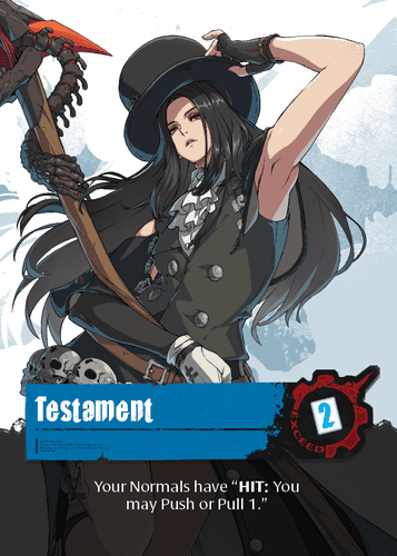Guide: Testament | Exceed Fighting System