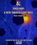 RPG Item: Tehox Maps A Path Through Giant Trees (Night Version)