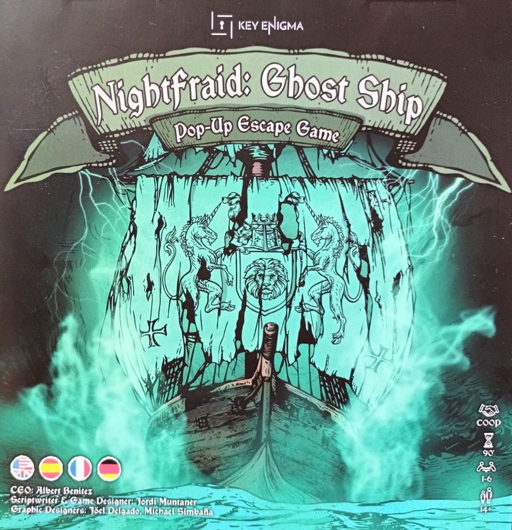 Treasure Map of The Red Kraken: Ghost Ship
