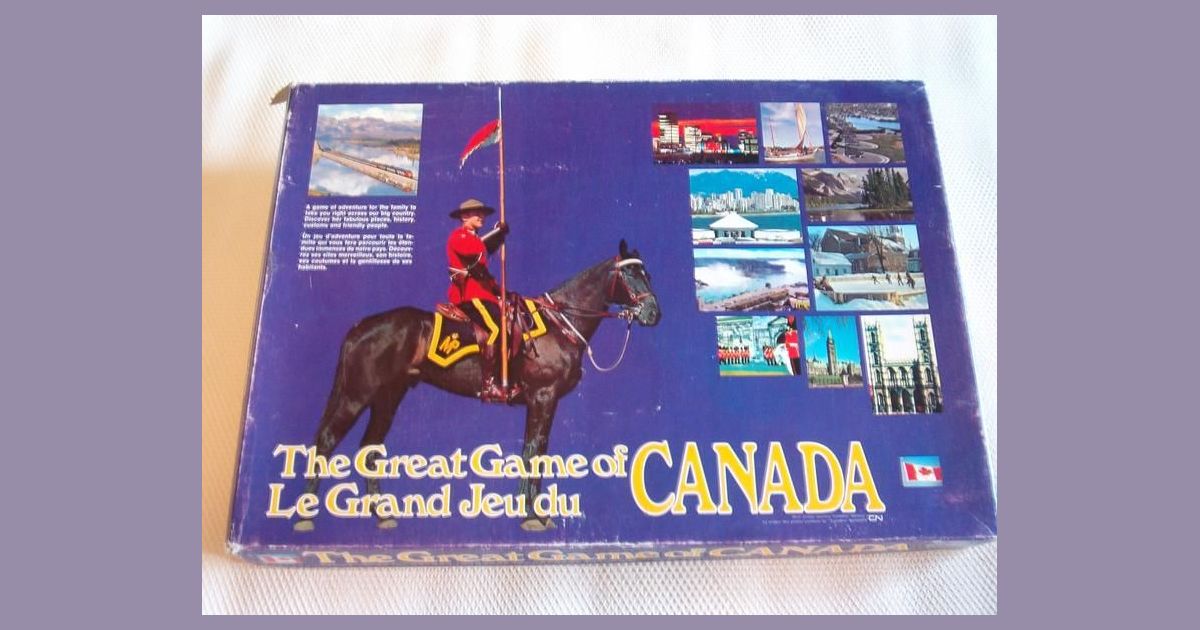 The Great Game Of Canada Board Game BoardGameGeek