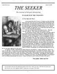 Issue: The Seeker (Vol 1 No 1 - Aug 2000)