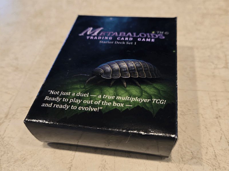 Cover art for Metabaloids Trading Card Game