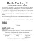 RPG Item: Battle Century Z System Reference Document
