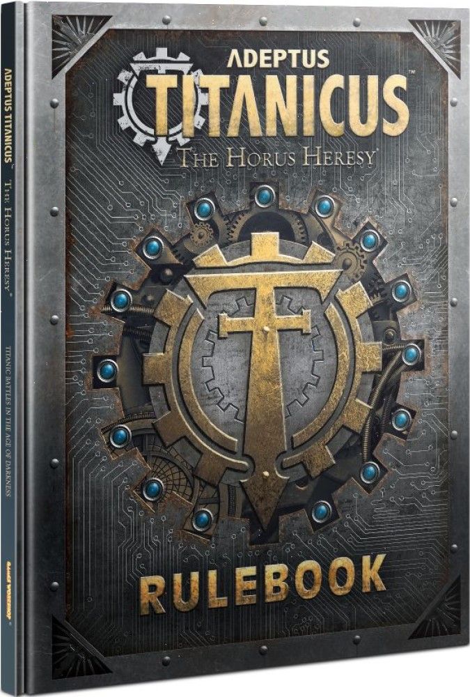 Adeptus Titanicus: The Horus Heresy – Rulebook box art