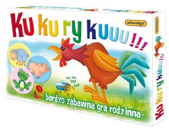 Kukurykuuu!!! Bardzo zabawna gra rodzinna cover art