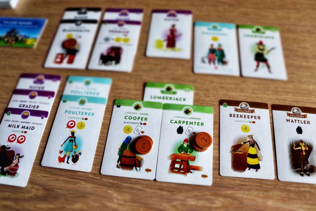 Illustration 6 de Villagers - Card drafting & village building for 1-5 players