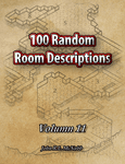 RPG Item: 100 Random Room Descriptions - Volume 011