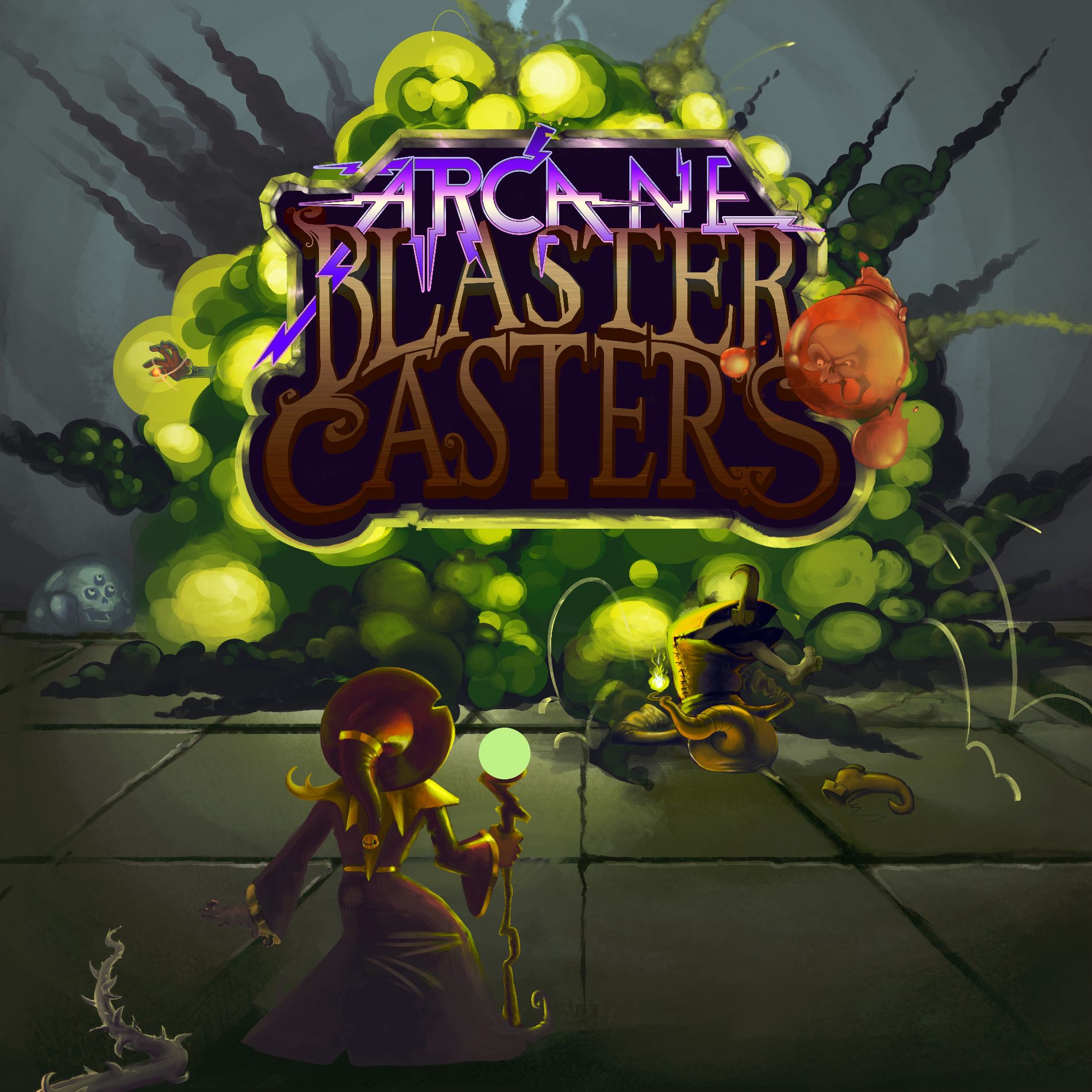 Arcane Blaster Casters box art