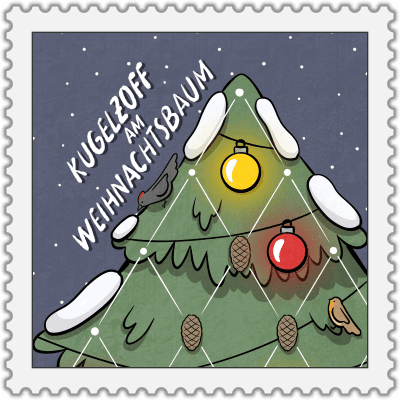 Kugelzoff am Weihnachtsbaum cover art
