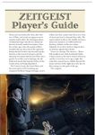 Issue: EONS #38 - Zeitgeist Player's Guide