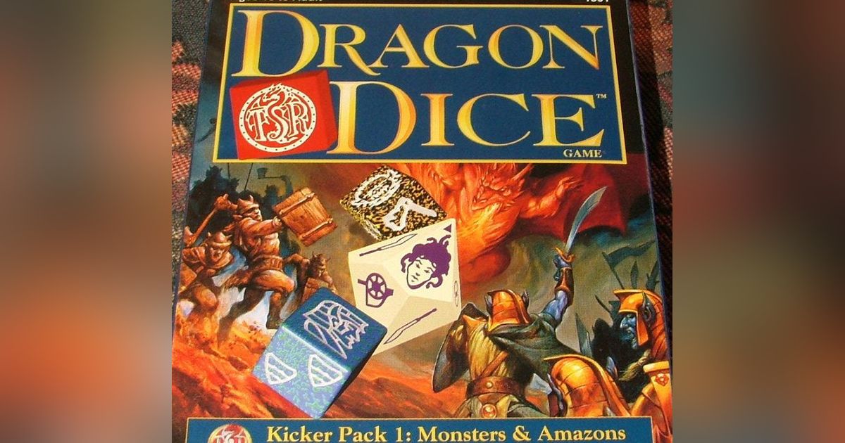 Dragon Dice Kicker Pack 1 Monsters & Amazons Board Game