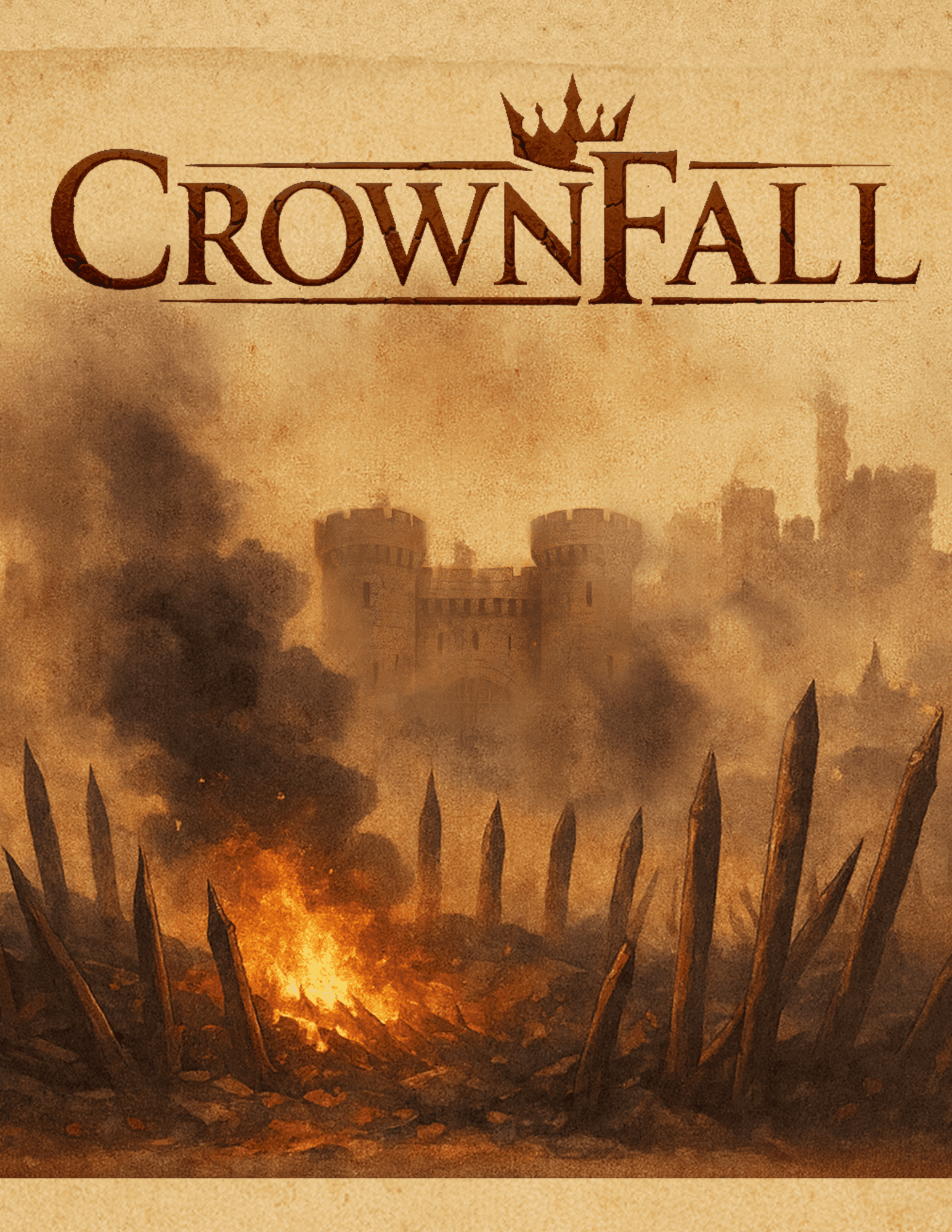 Cover art for Crownfall: War for the Throne