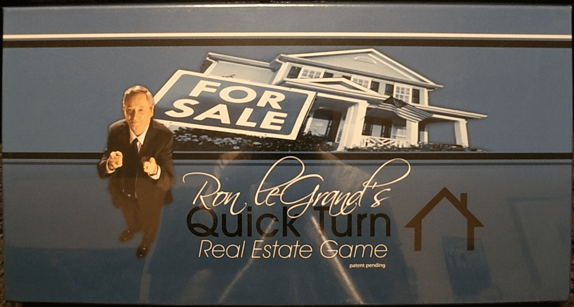 Ron LeGrand's Quick Turn Real Estate Game Board Game BoardGameGeek