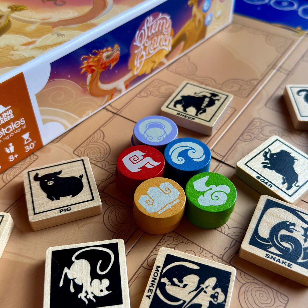 Illustration 12 de Stem & Branch: Scrolls, Statues, and Stamps Expansions