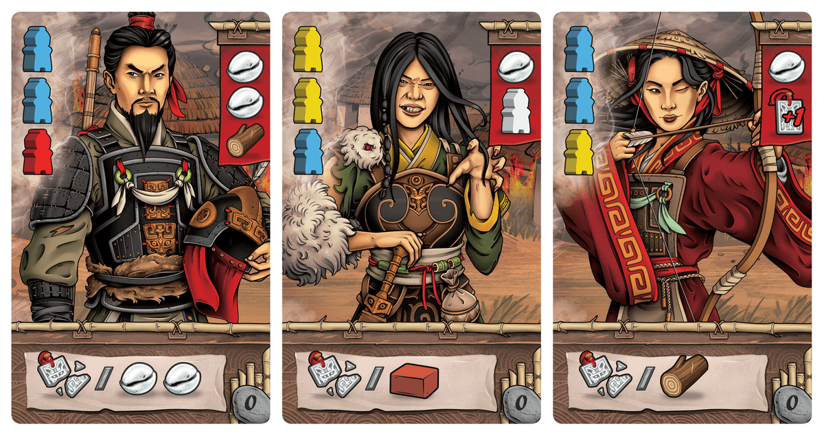 Primeras impresiones Legacy of Yu - cartas de bárbaro