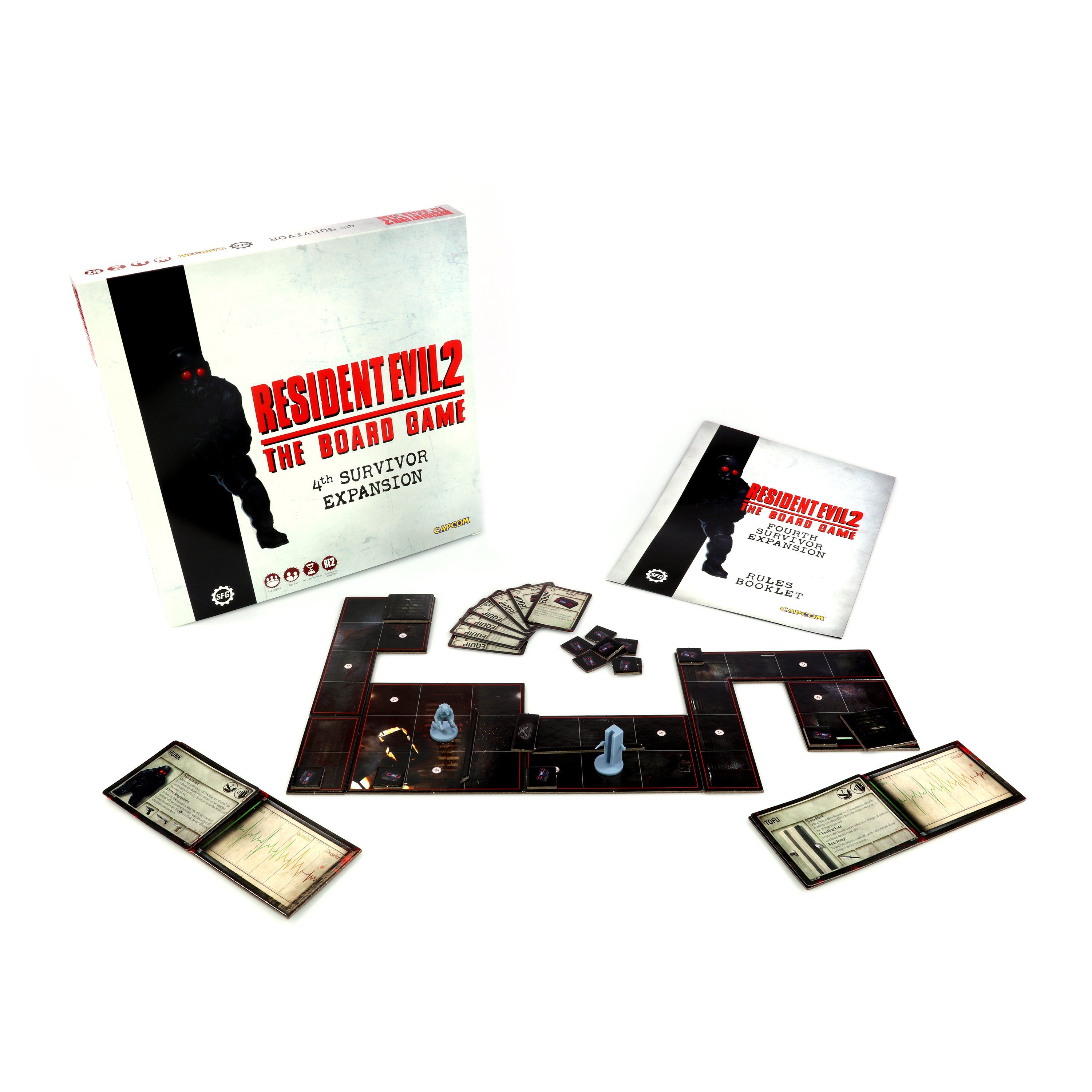 Resident Evil 2: The Board Game – 4th Survivor Expansion cover