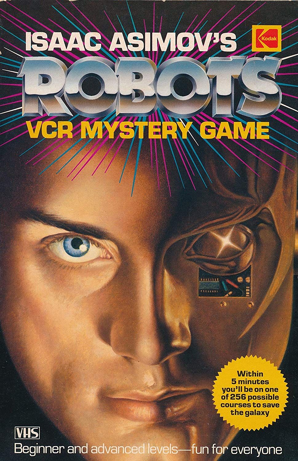 Cover art for Isaac Asimov's Robots VCR Mystery Game