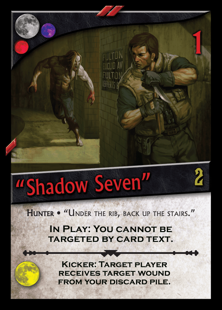 Nightfall: "Shadow Seven" Promo cover art