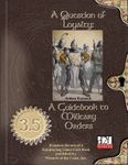 RPG Item: A Question of Loyalty: A Guidebook to Military Orders