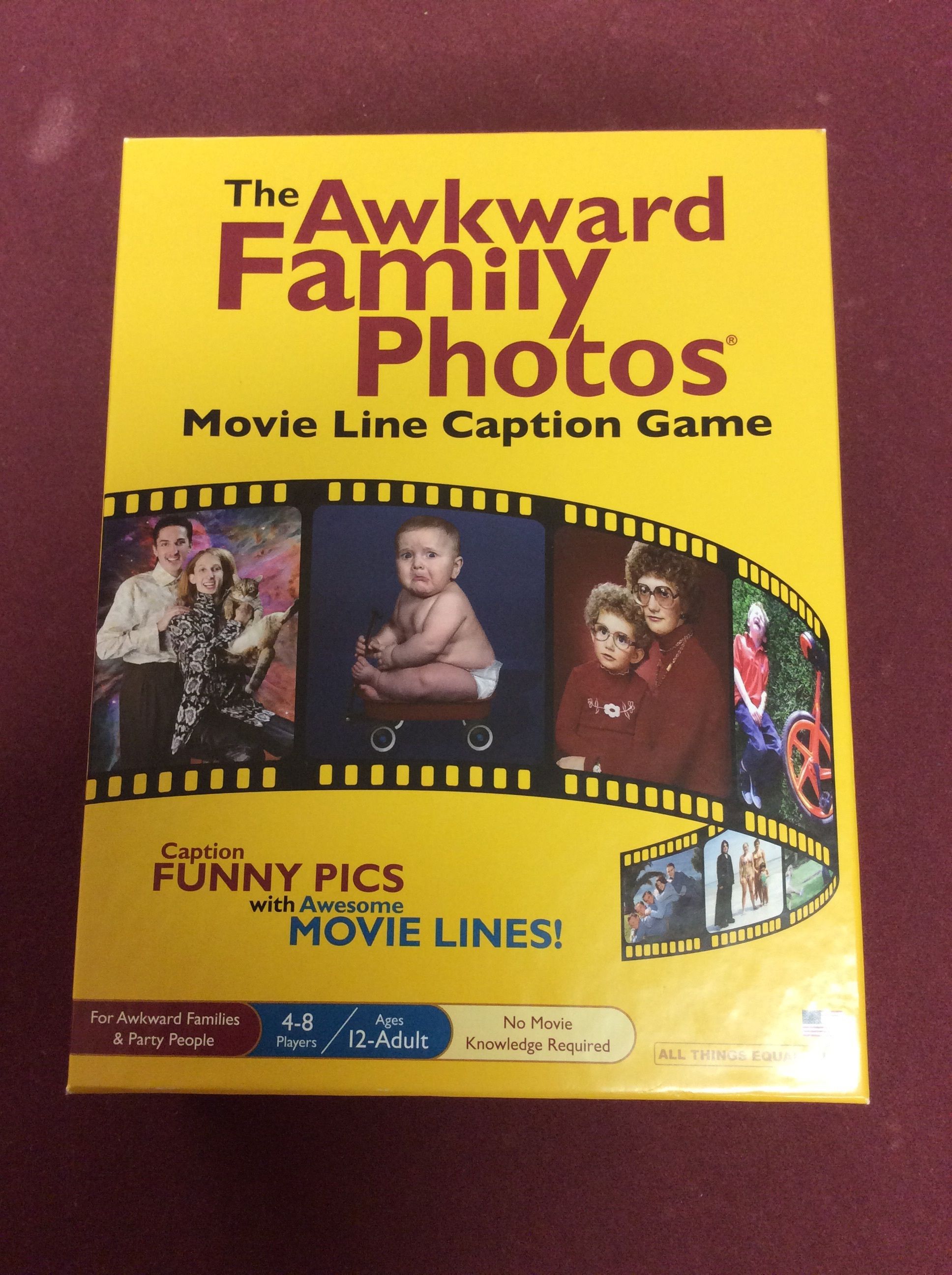 The Awkward Family Photos Movie Line Caption Game