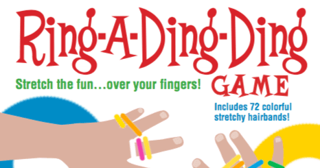 Jogo de Pulseira de Banda Elástica Ding Ding Ring Game Interação