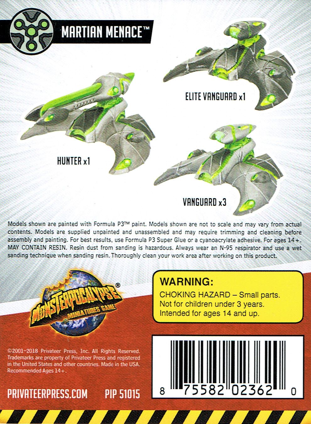 Monsterpocalypse Miniatures Game: Destroyers Martian Menace Unit Expansion 2