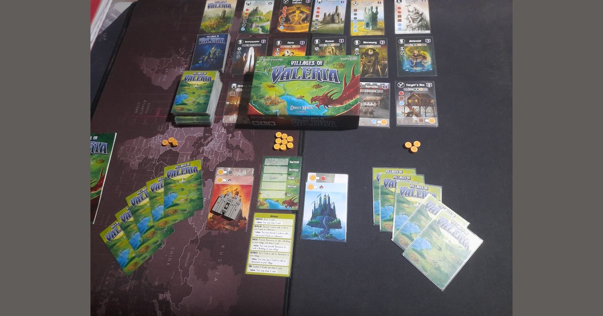 Villages of Valeria March 2024 2handed, with Monument, Play Session Report 78 HomeOfMark