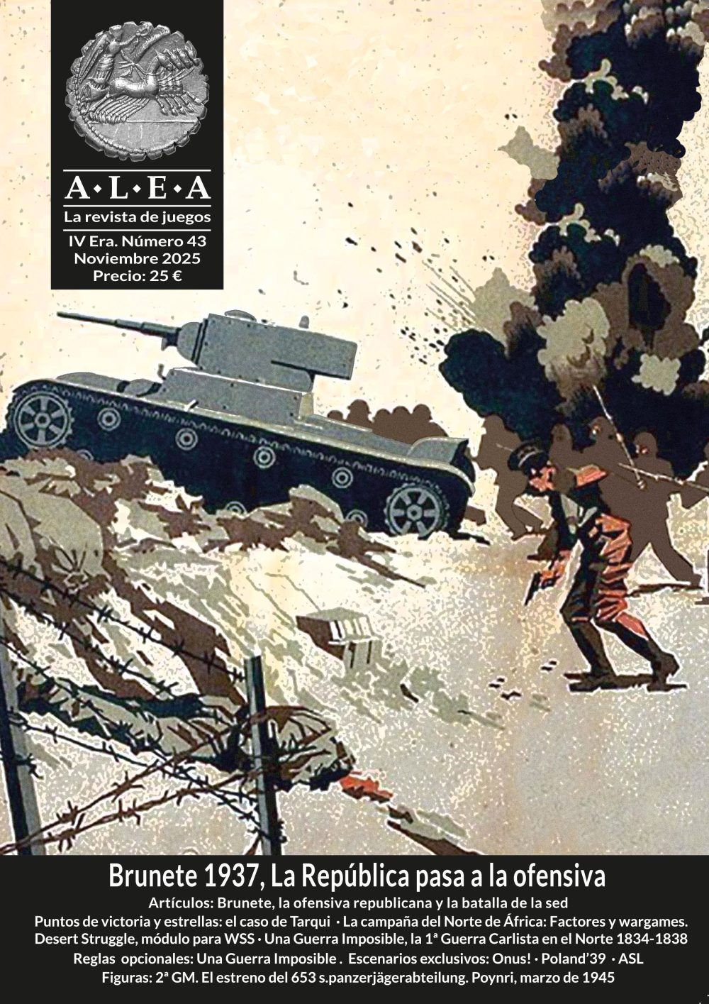 Cover art for Brunete 1937: La República pasa a la ofensiva