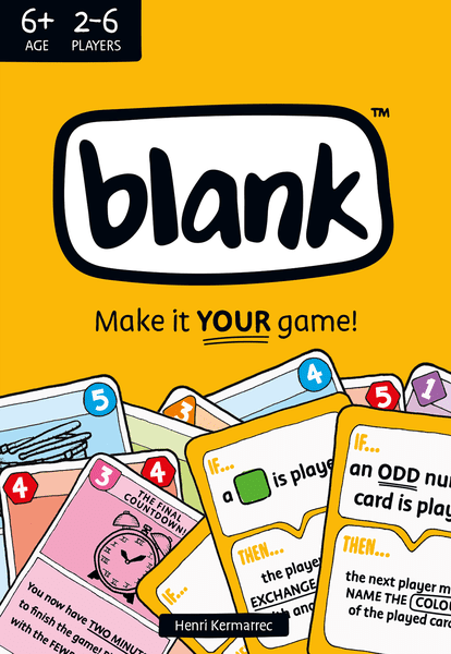 Blank front cover, English version