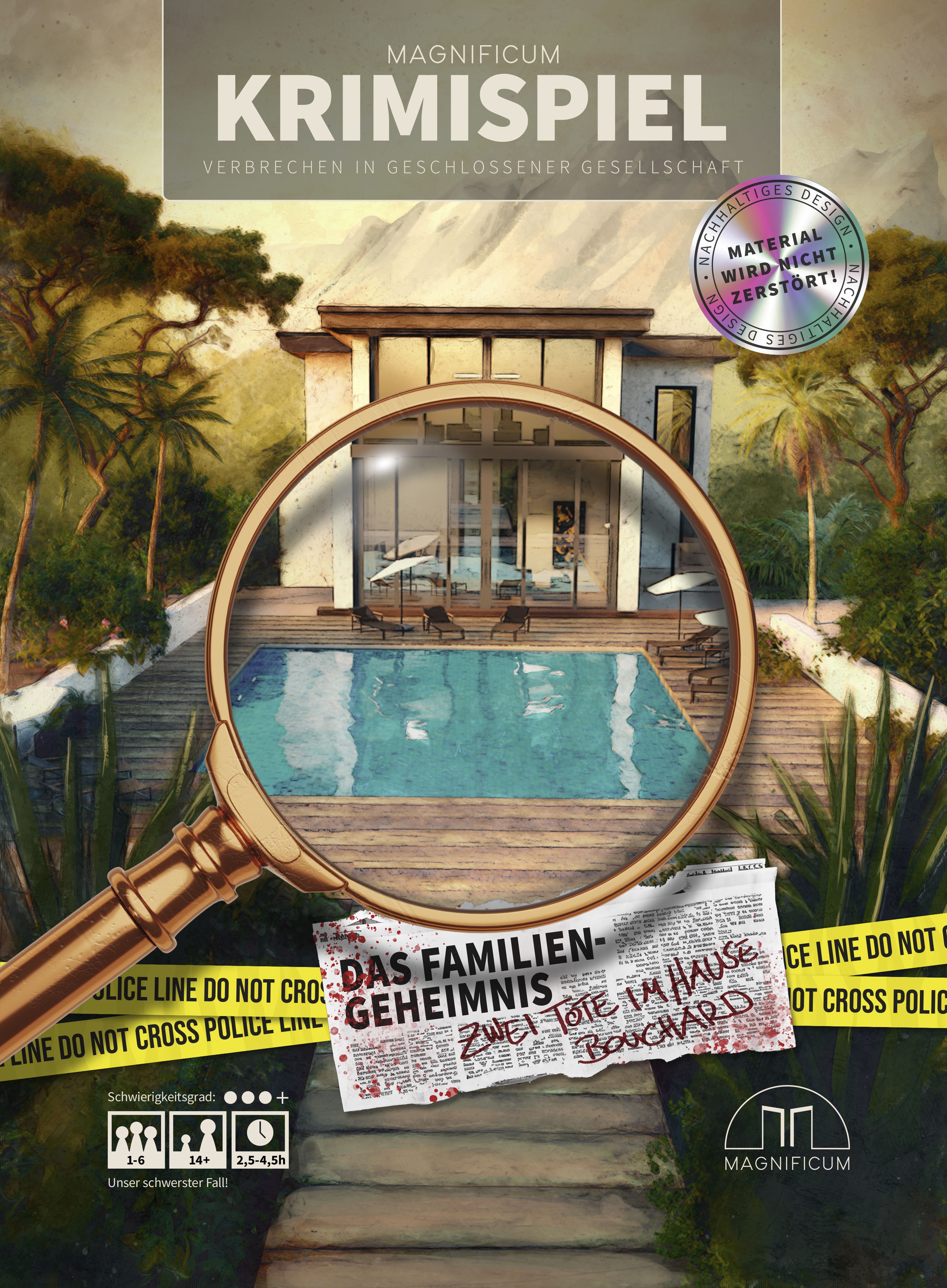 Cover art for Das Familiengeheimnis: Zwei Tote im Hause Bouchard