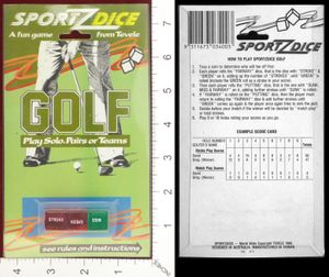 Sportz Dice: Golf