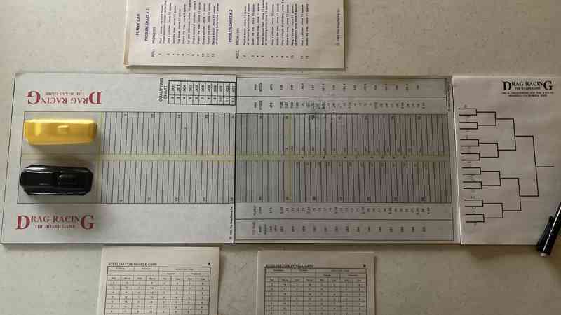 Drag Racing, The Board Game