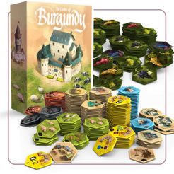 The Castles of Burgundy: Special Edition – Acrylic Hexes