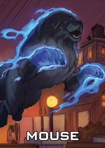 The Dresden Files Cooperative Card Game: Mouse & Variants