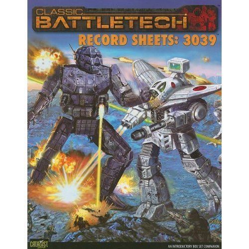 Battletech Datenbögen 3039 