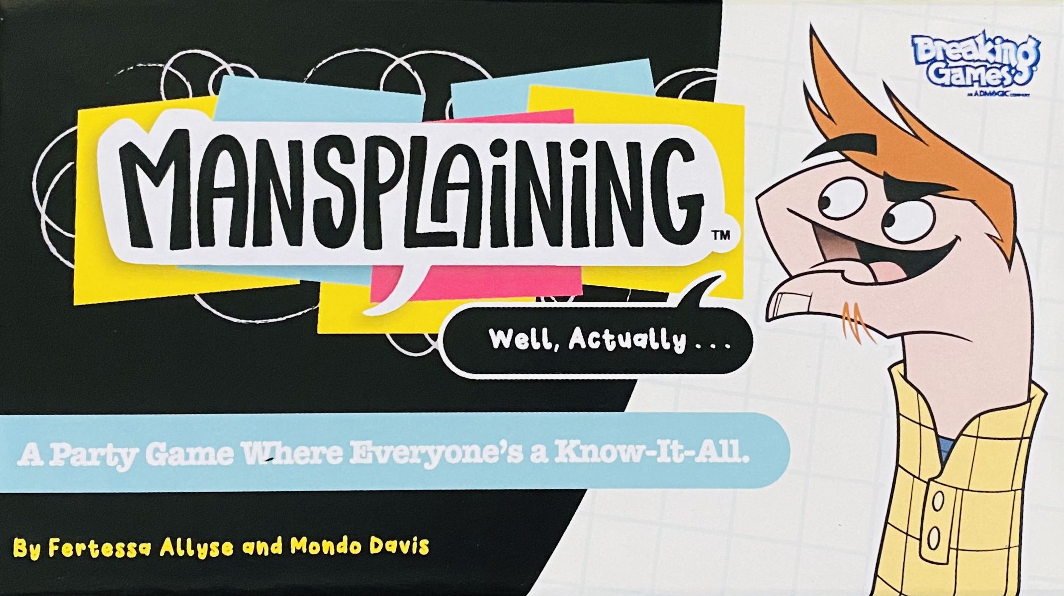 Boîte du jeu Mansplaining