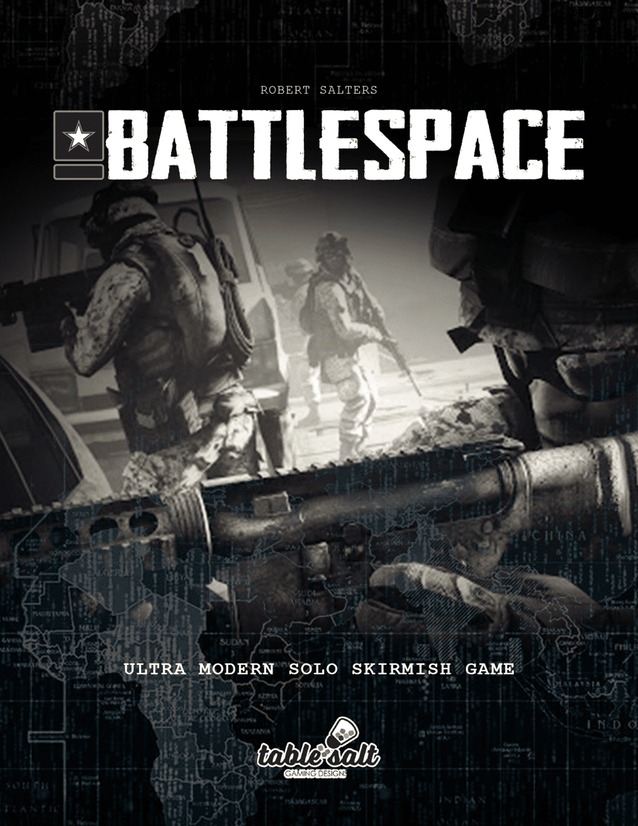 Coperta Battlespace: Ultra Modern Solo Skirmish Game