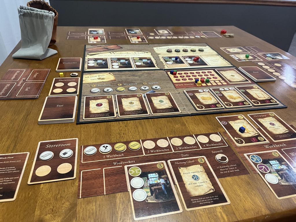 Illustration 3 de Joinery: The Woodworking 🪚 Board Game