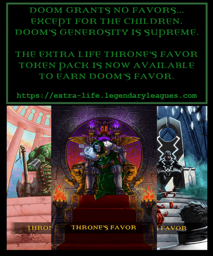 New Extra Life promos - Throne's Favor token pack | Legendary: A Marvel ...