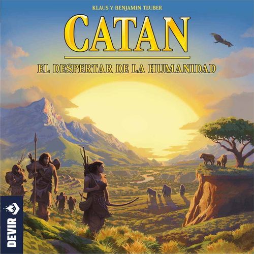 Caja del juego Catan: El Despertar de la Humanidad