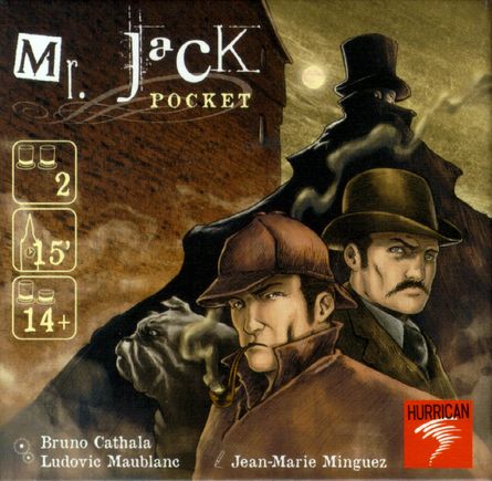 Mr Jack Pocket Version Board Game Card Collection Rare 